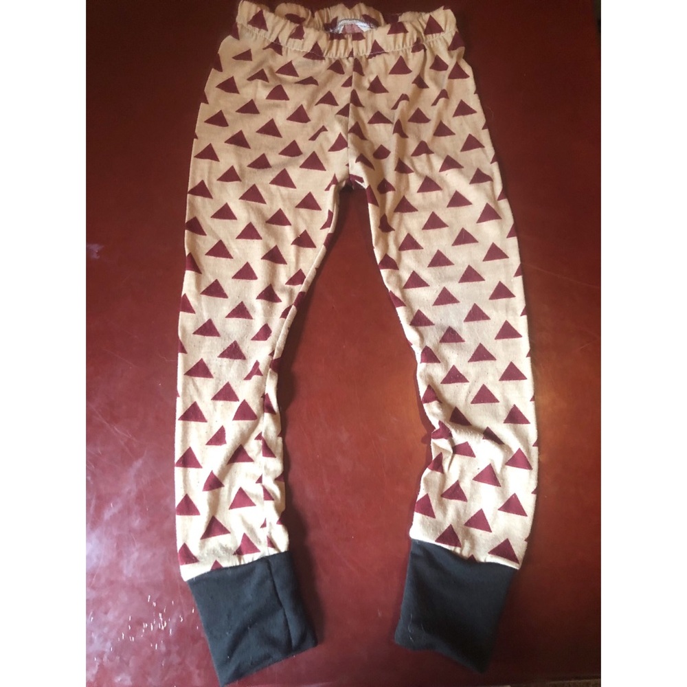 Handmade by me little boys leggings.